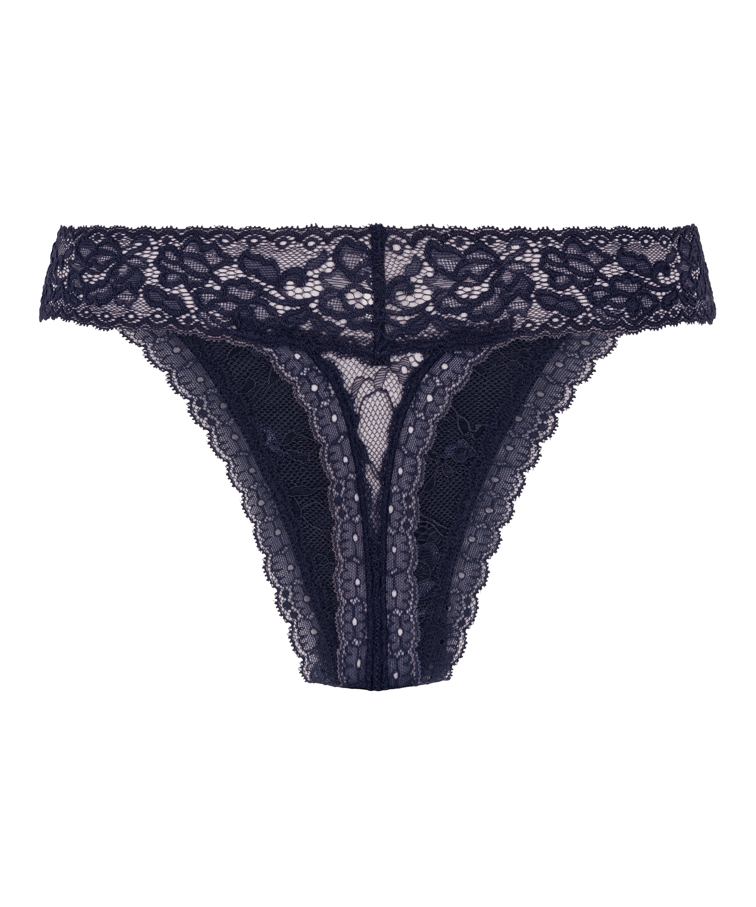 Madison Extra Low Thong, Blue, main