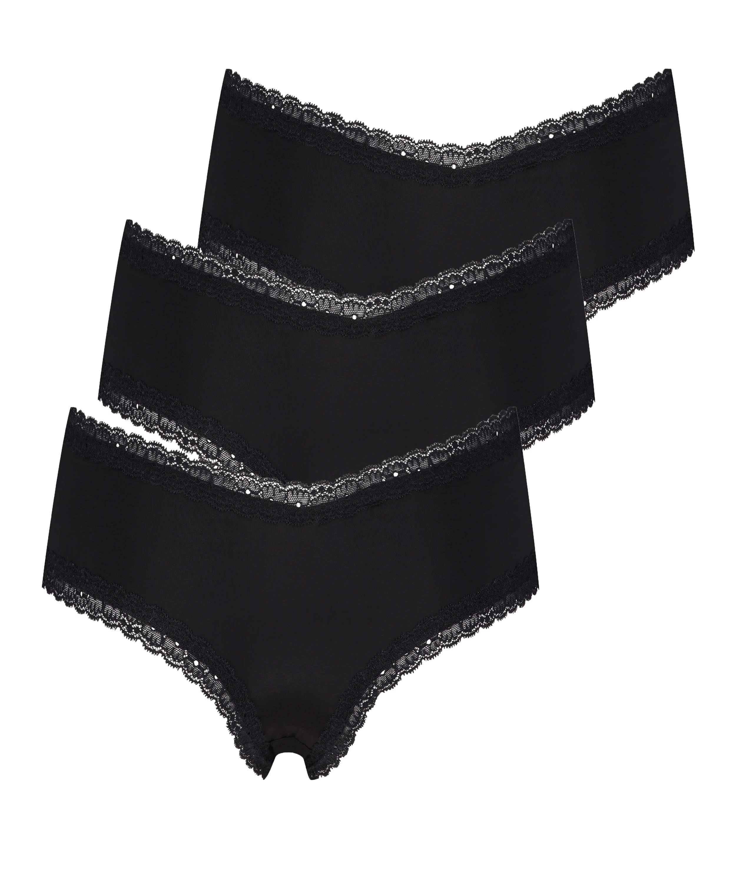 3-Pack London Brazilian, Black, main