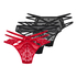 3-pack Thongs, Red