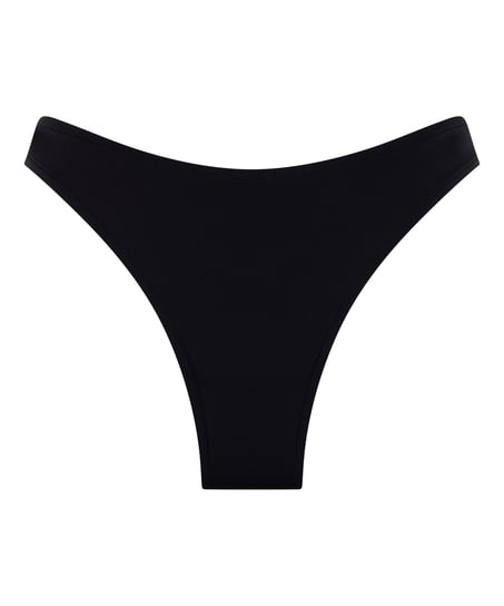 Neoprene Highleg Bikinibottom, Black