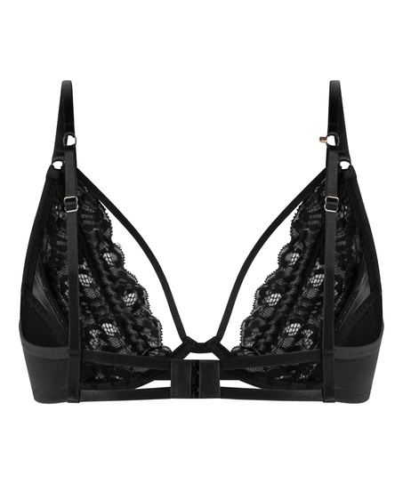 Cinnamon Non-Padded Underwired Bra, Black