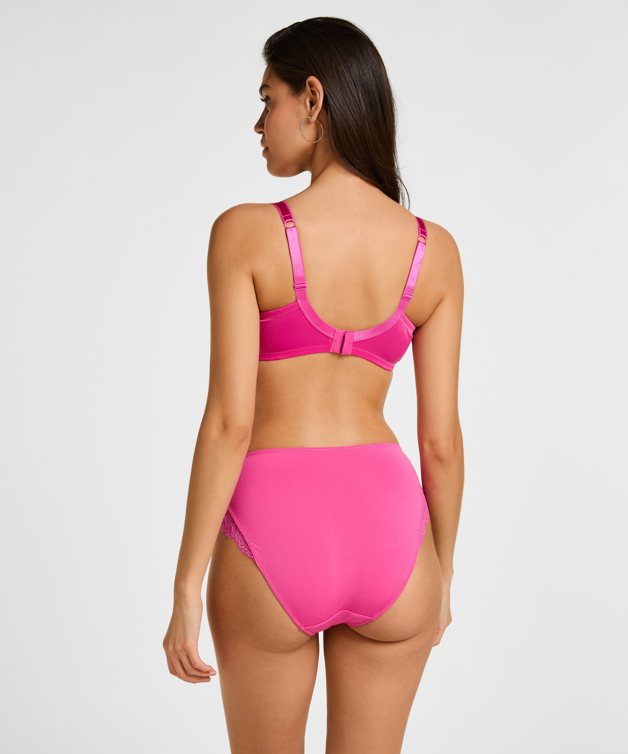 Sophie Non-Padded Underwired Bra, Pink, main