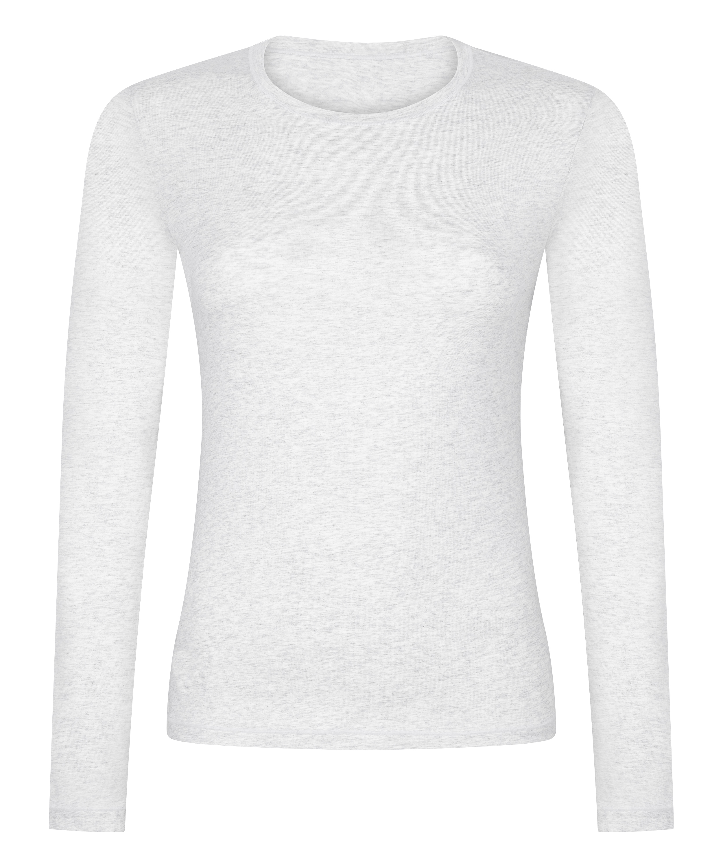 Longsleeved Shirt from Soft Cotton, Gray, main