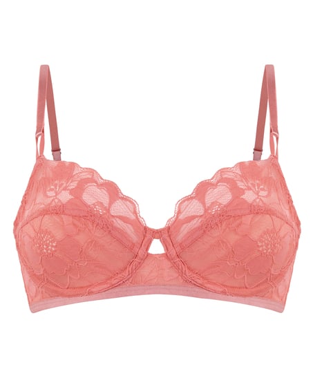 Sophia Non-Padded Underwired Bra, Pink