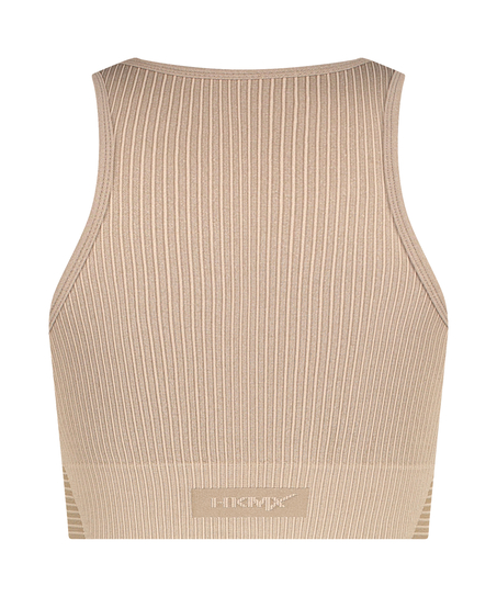 HKMX Seamless Sports Bra, Gray