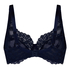 Daisy Non-Padded Underwired Bra, Blue