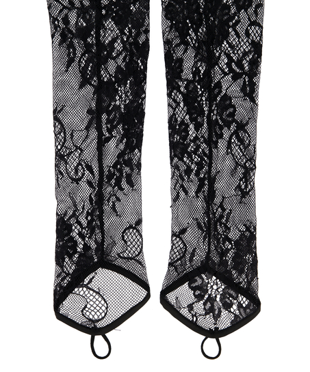 Lace Gloves, Black