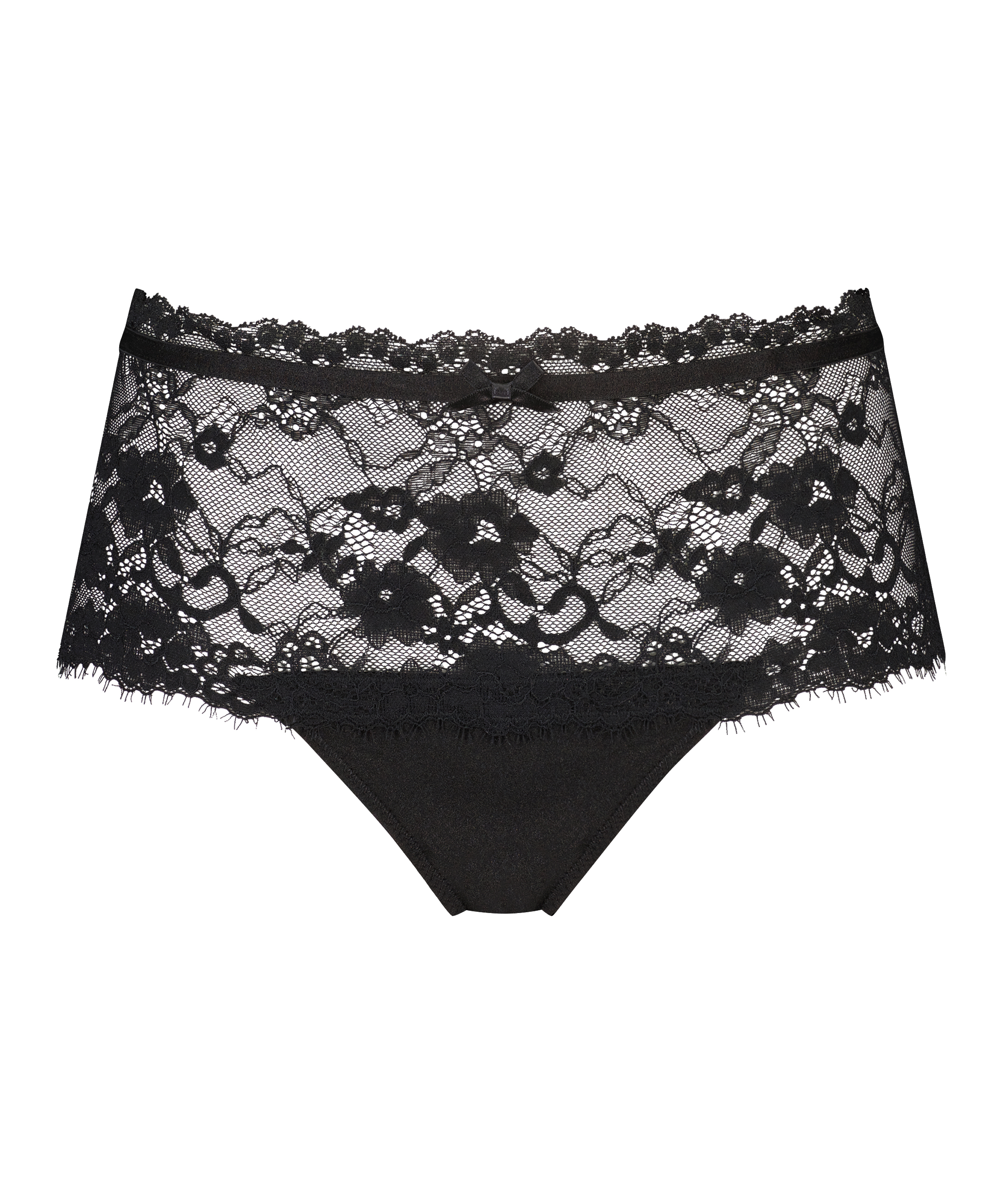 High boxer thong Amaka, Black, main