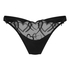 Olivia Highleg Thong, Black
