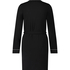 Short Jersey Robe Essentials, Black