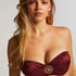 Yucatan Push-Up Bikini Top, Red