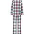 Fleece Pyjama Set, White