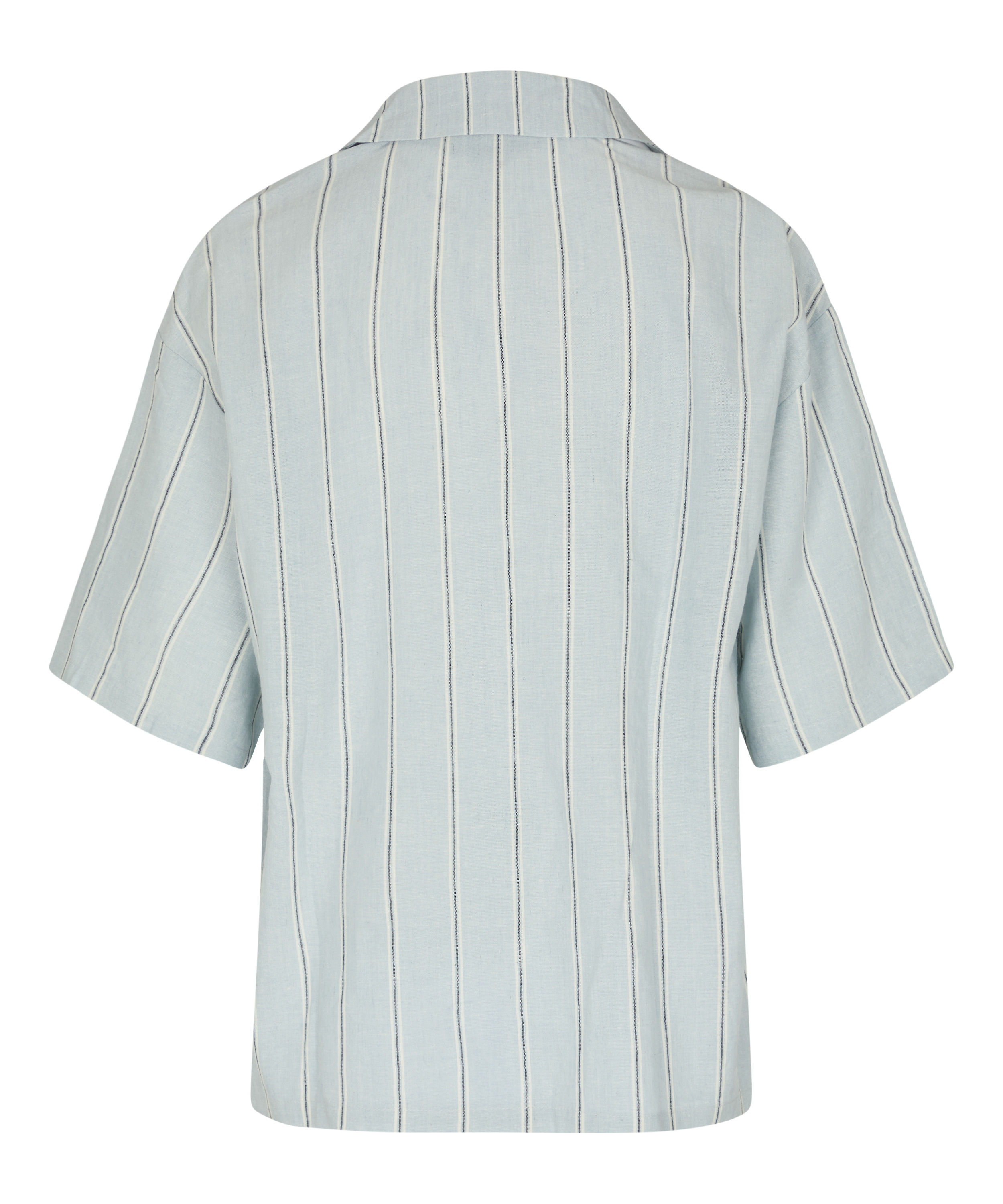 Jacket Linen, Blue, main