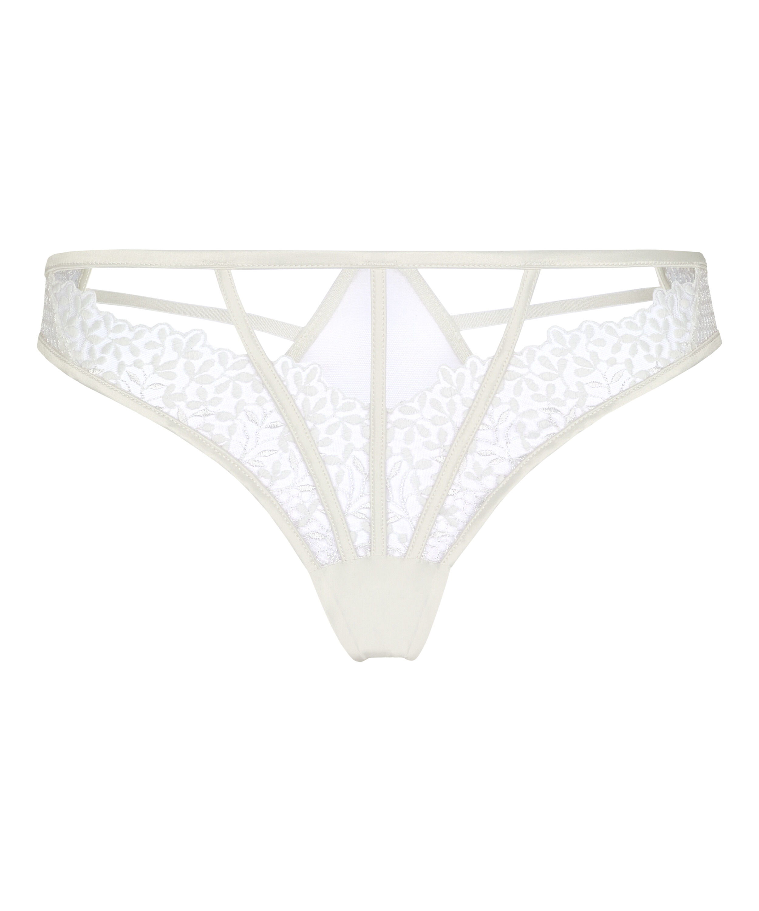 Kristina Highleg Thong, White
