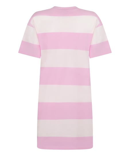 Round Neck Nightshirt, Pink