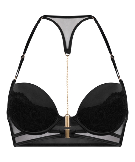 Amel Push-Up Bra, Black