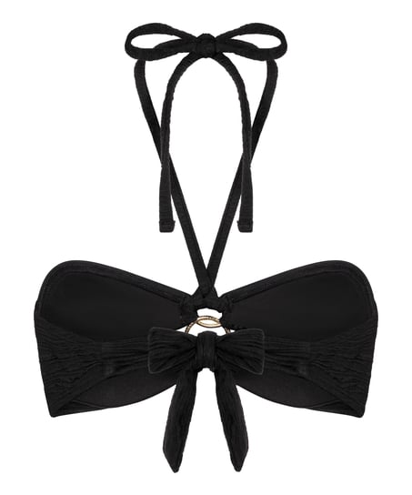 Bahamas Bandeau Bikini Top, Black