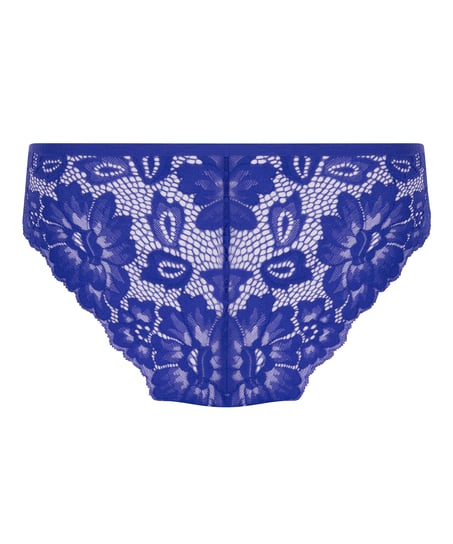 Invisible Lace Back Brazilian, Blue