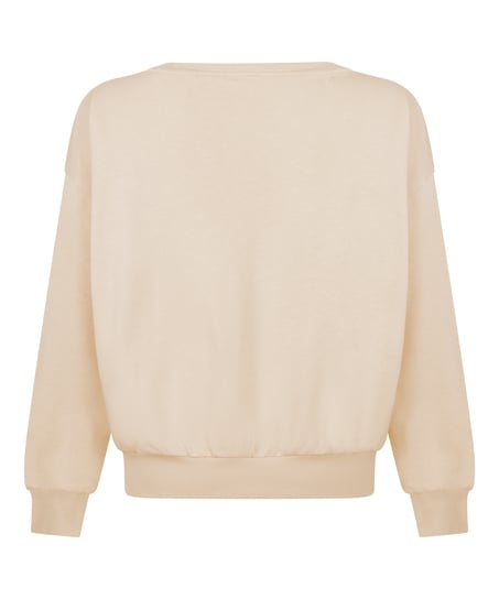 Boatneck Sweater Audrey, Beige