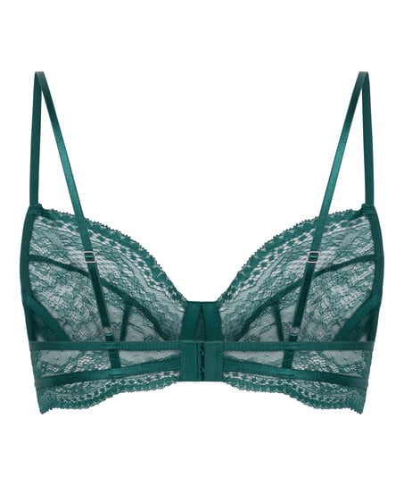 Isabelle Non-Padded Underwired Bra, Green