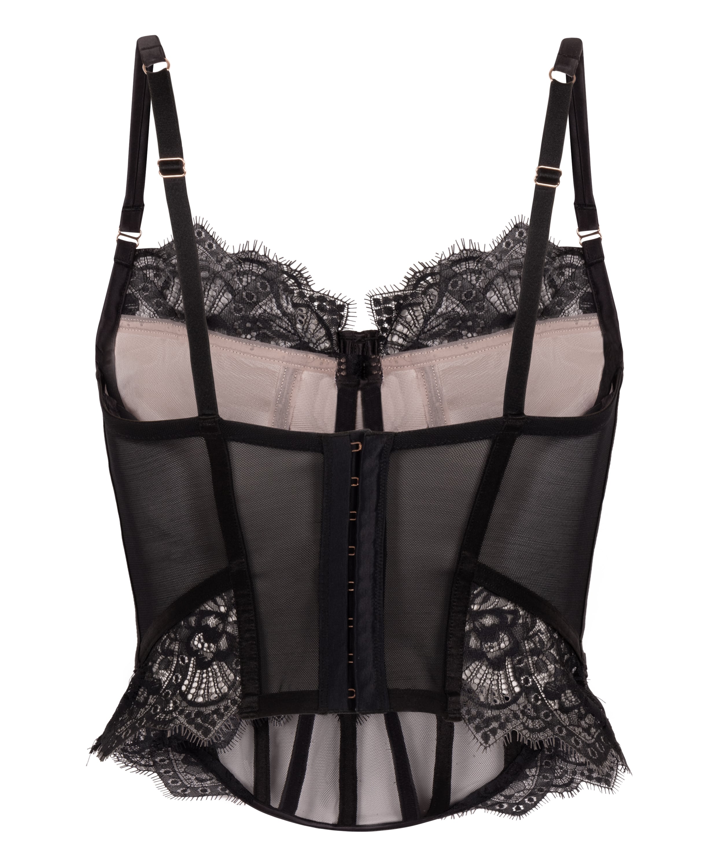 Zoe Bustier, Black, main