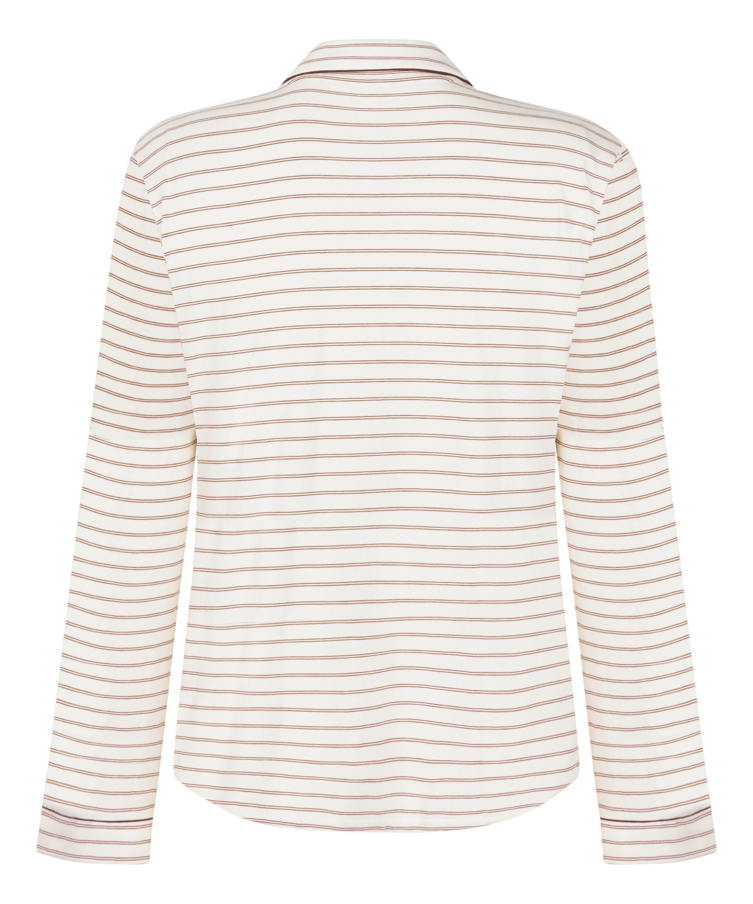 Essential Jersey Long-Sleeved Jacket, White, main