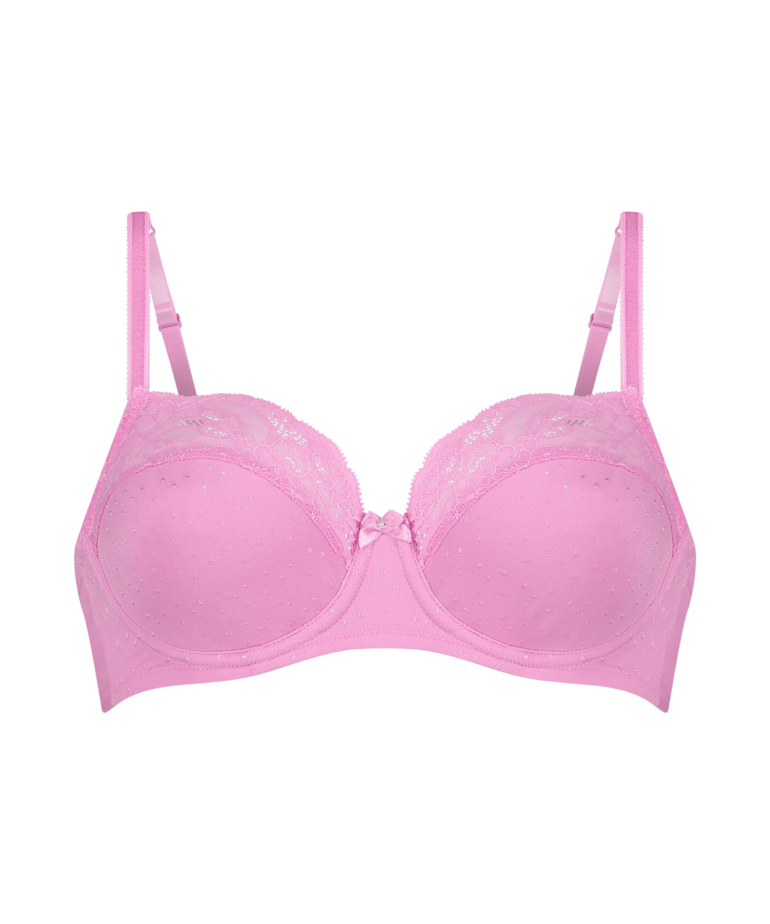 Sophie Non-Padded Underwired Bra, Pink, main