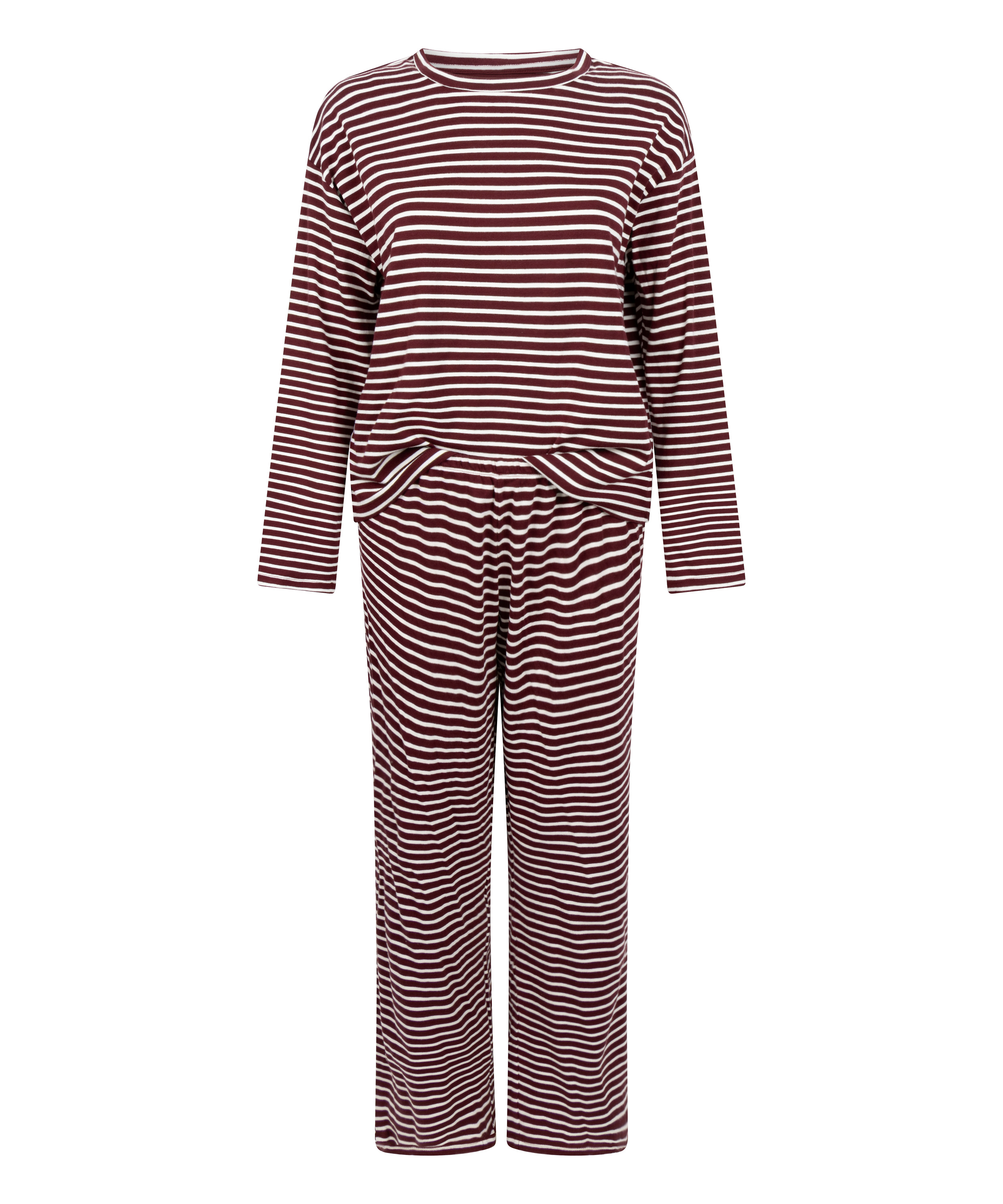 Pyjamaset Cotton Jersey, Purple, main