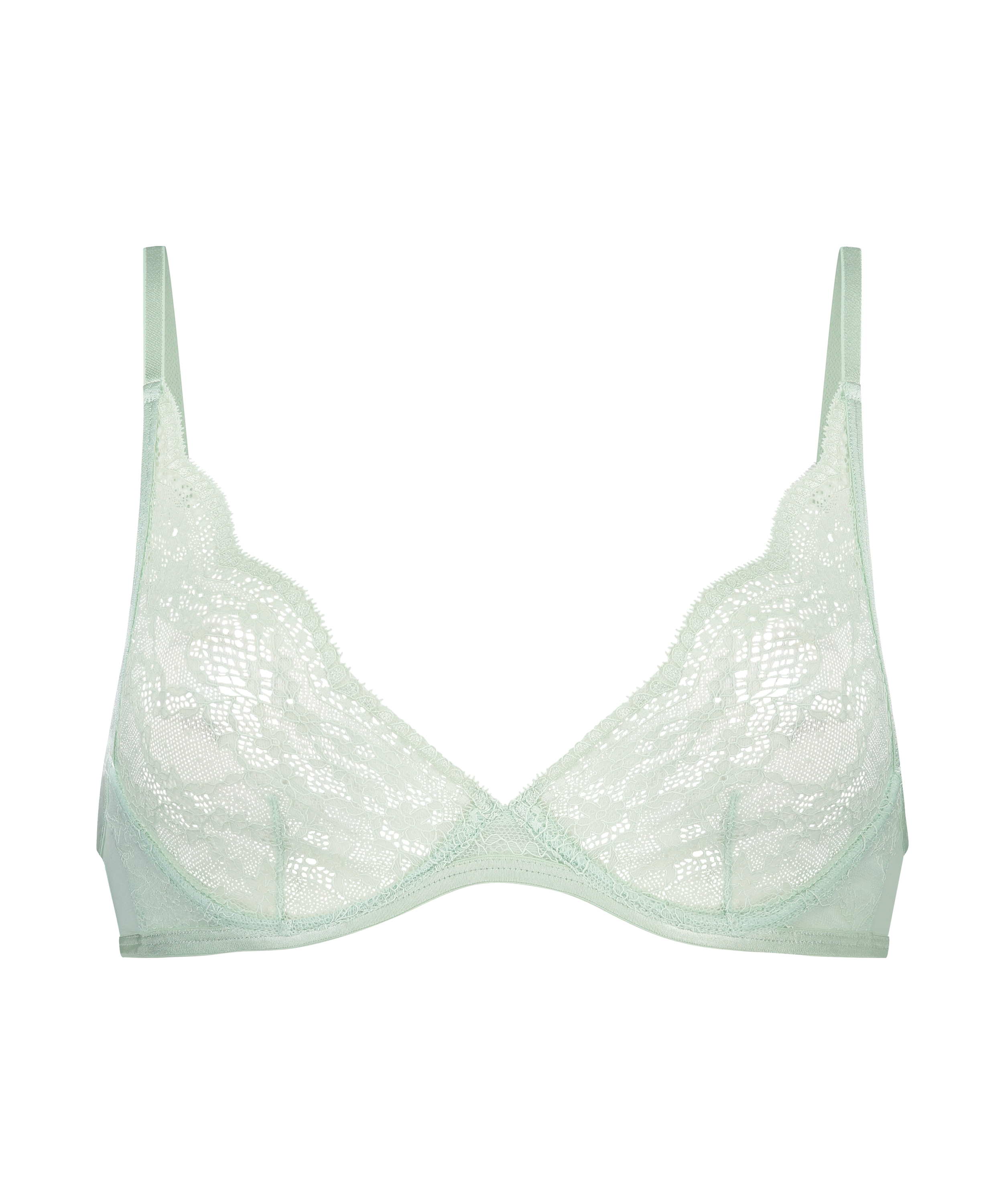 Isabelle Non-Padded Underwired Bra, Green, main