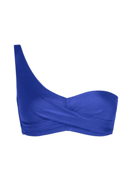 Sydney Bandeau Bikini Top, Blue