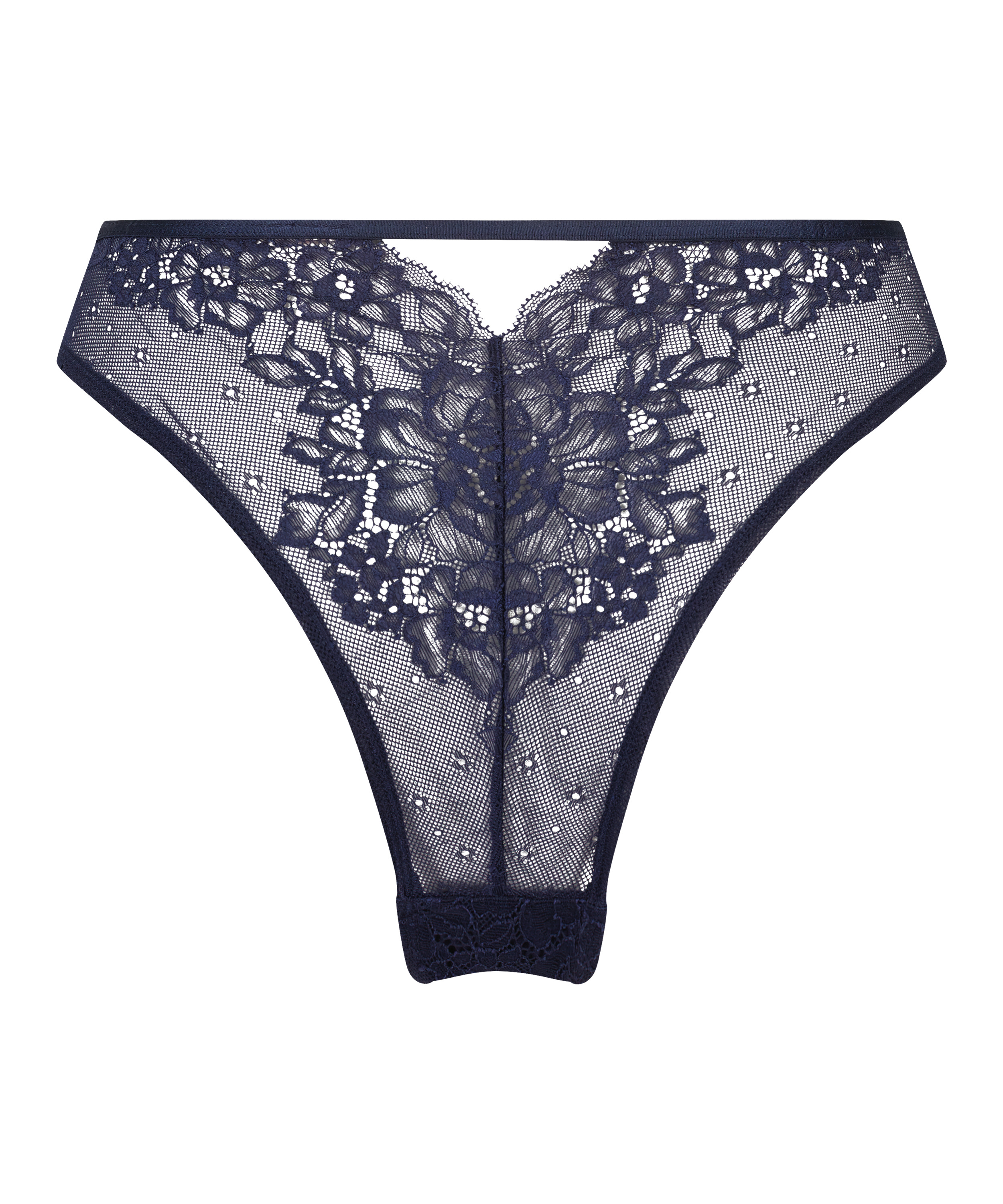 Clara High Leg Brazilian, Blue, main