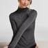 super soft Turtleneck shirt with Cashmere, Gray
