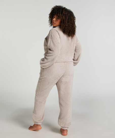 Snuggle Fleece Joggers, Gray