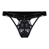 Emmeline Highleg Thong, Black