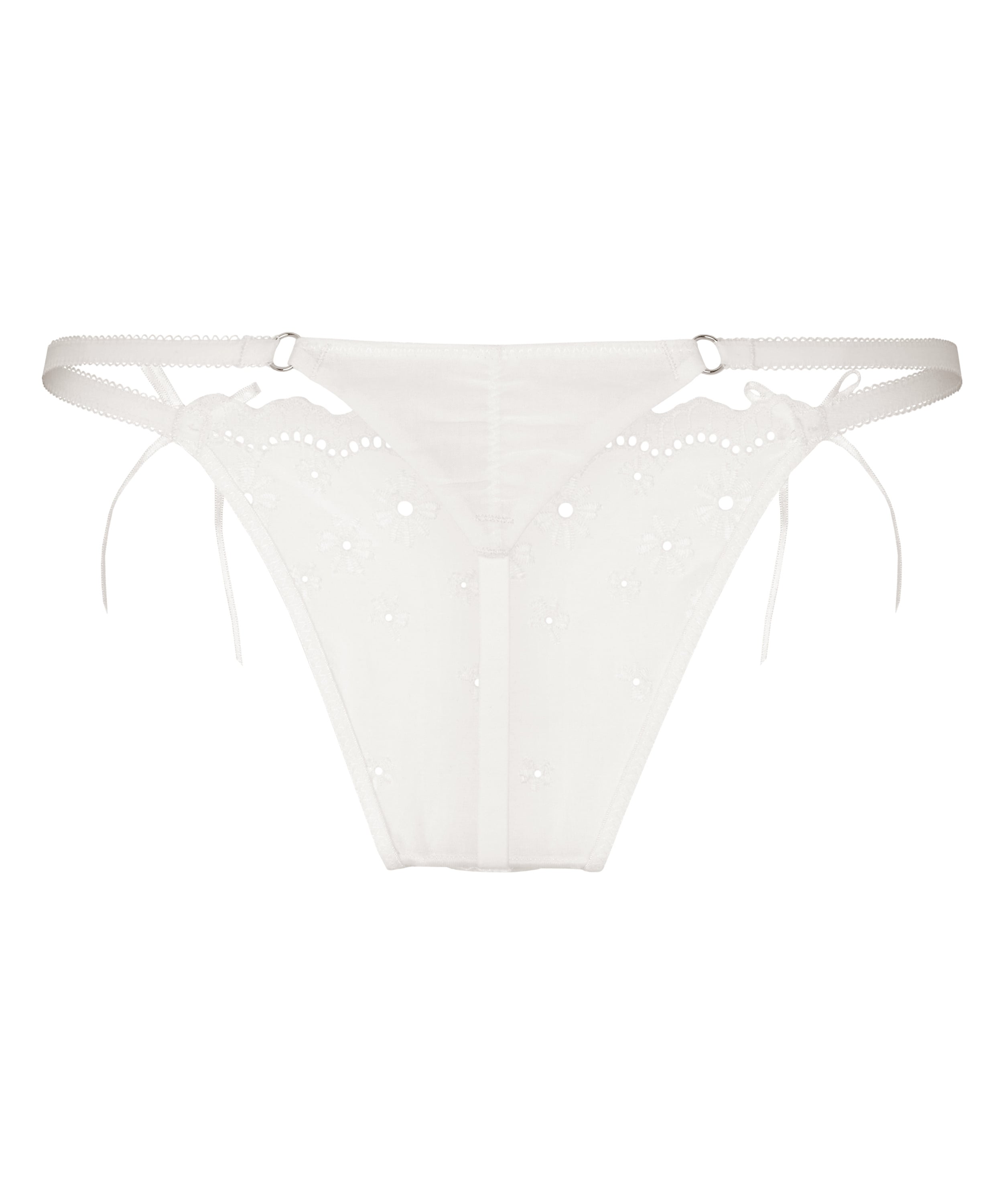 Highleg Thong Gaia, White, main