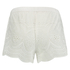 Broderie Anglaise Pyjama Shorts, White