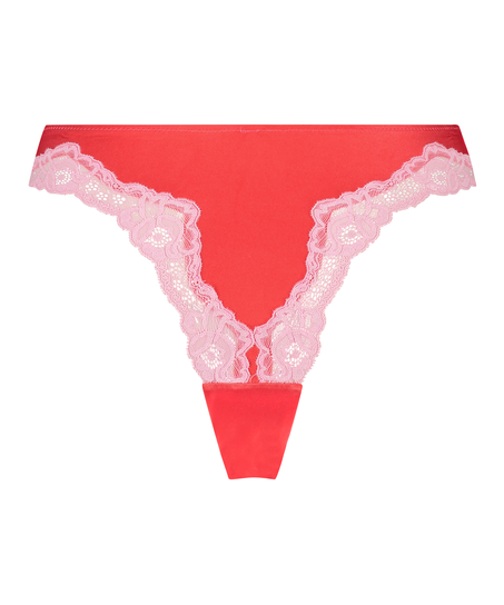 Lace & Shine Brazilian, Red
