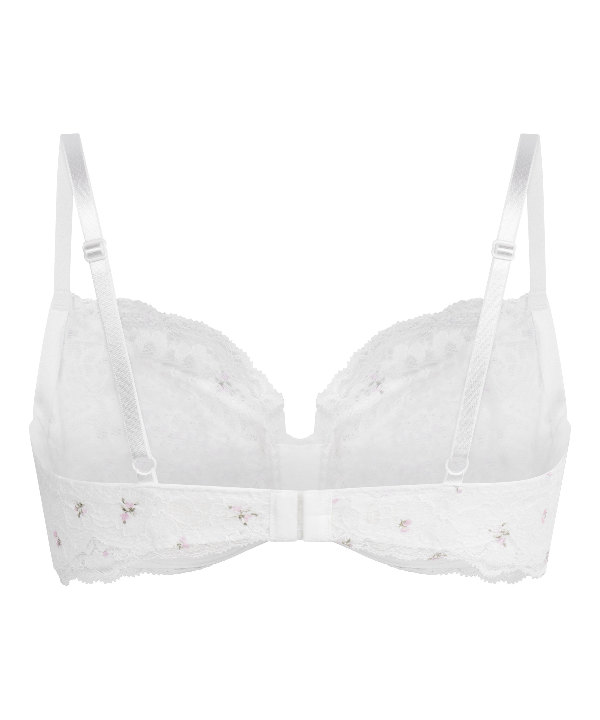 Marine Non-Padded Underwired Bra, White, main