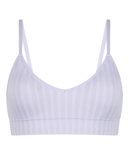 Dide Triangle Bralette, Purple