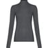 super soft Turtleneck shirt with Cashmere, Gray