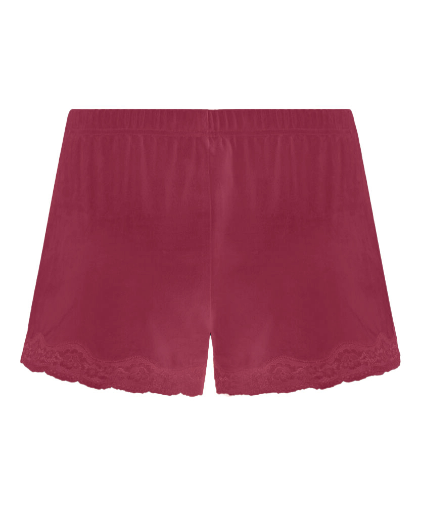 Short Velours Lace, Pink, main