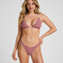 Amalfi Triangle Bikini Top, Red