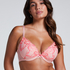 Beau Padded Underwired Bra, Pink