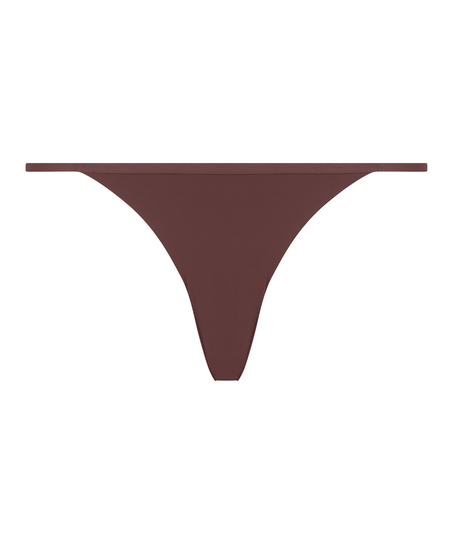 Seamless thong, Brown