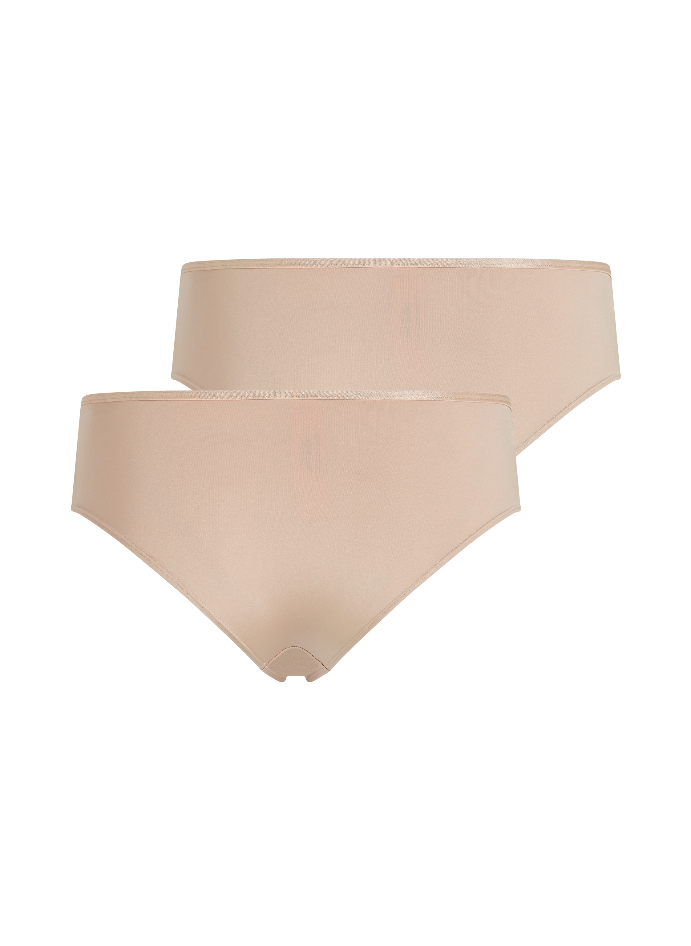 2-pack of Angie Brazilian knickers, Beige, main