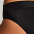 Bikini Bottom With Wrap Luxe, Black