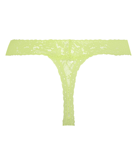 Madison Extra Low Thong, Green