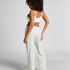 Florecita Pyjama Pants, White