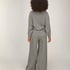 Top Long Sleeves Premium Rib Batwing, Gray