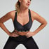 HKMX Sports bra The All Star Level 2, Gray